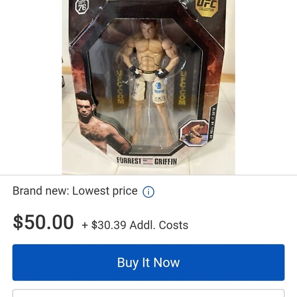 UFC action figures in box - Picture 6 of 6